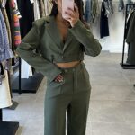 ENSEMBLE BLAZER COURT KAKI – Image 7