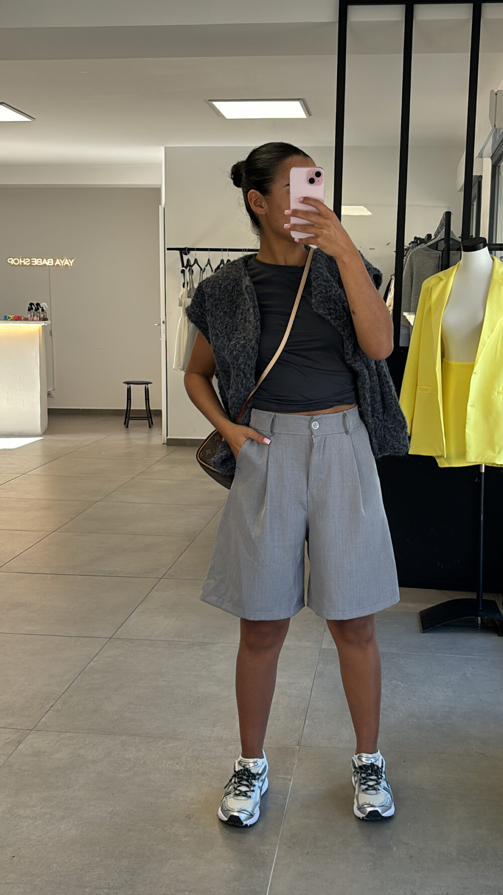 SHORT BERMUDA GRIS – Image 3