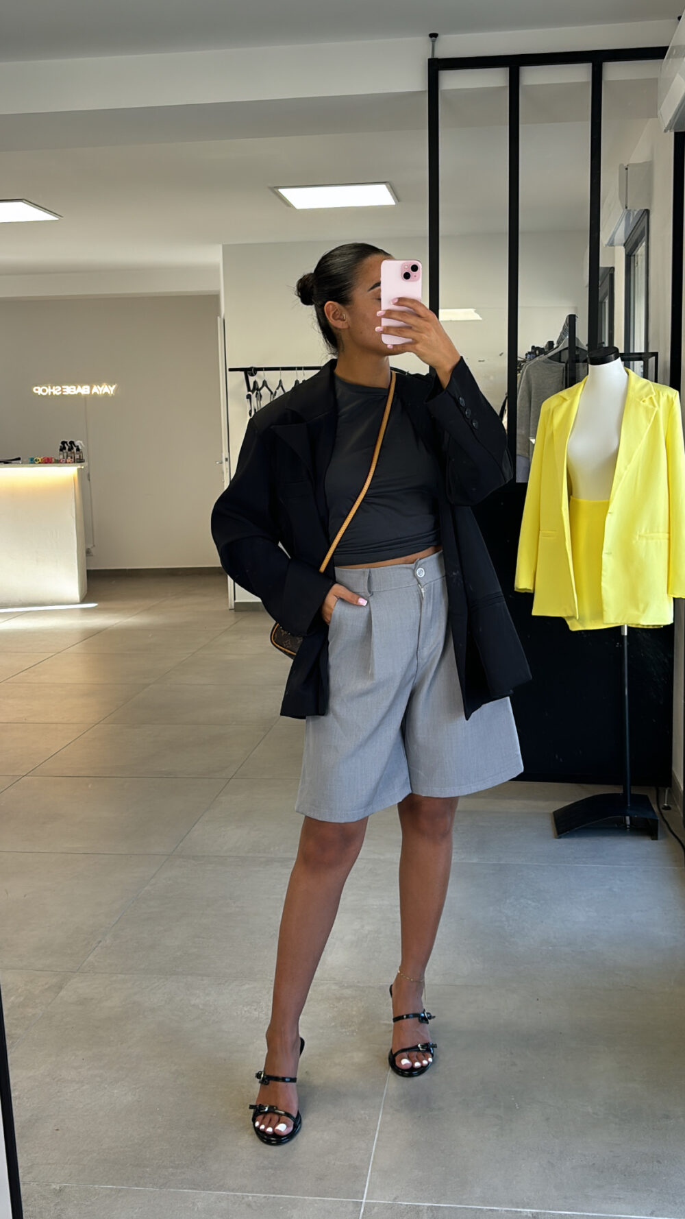 SHORT BERMUDA GRIS