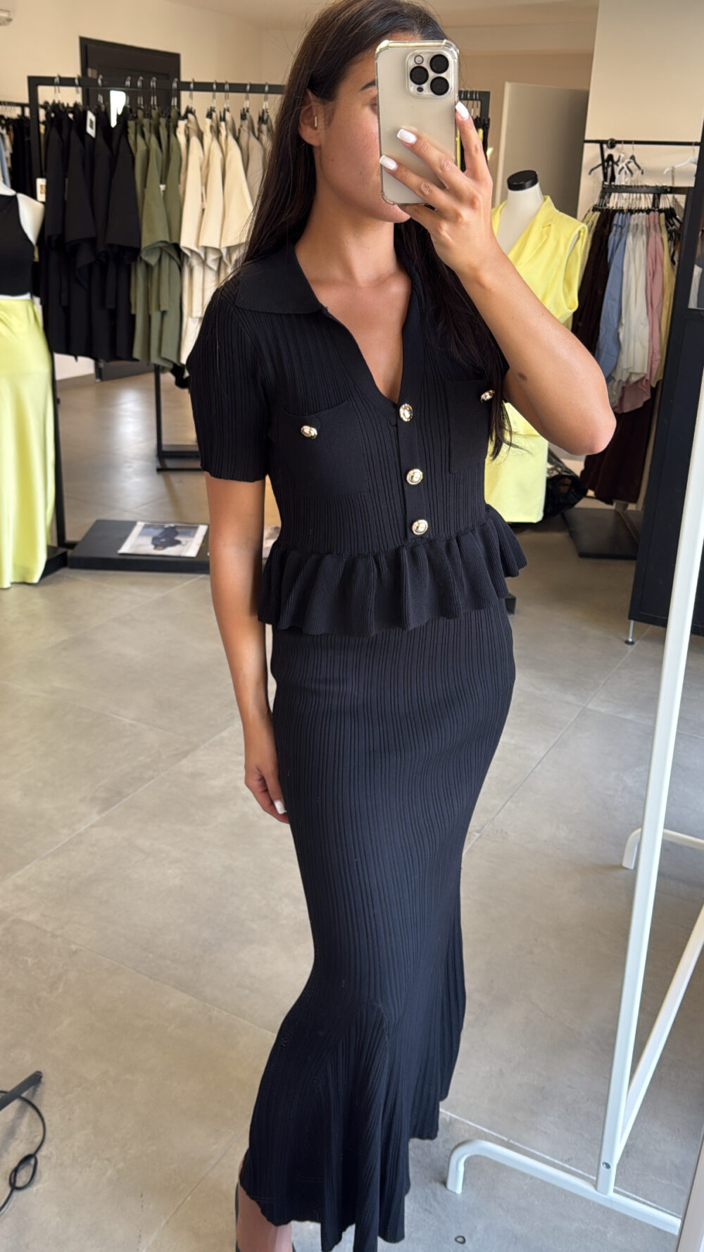 ROBE CÔTELÉ DUPE S