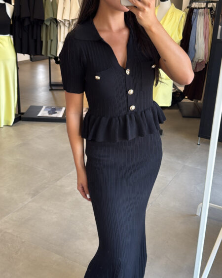 ROBE CÔTELÉ DUPE S
